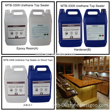 Crystal Clear Waterproof Anti-scratch Bartop Epoxy Resin Coating